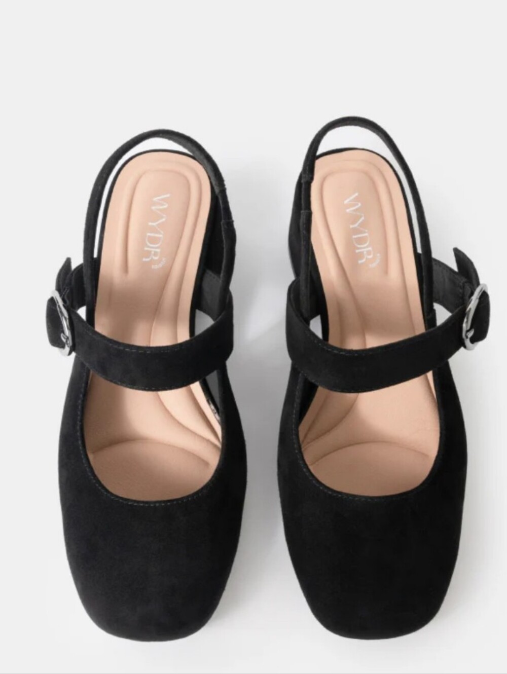 NWB- Amber Slingback Mary Jane -7WW Black